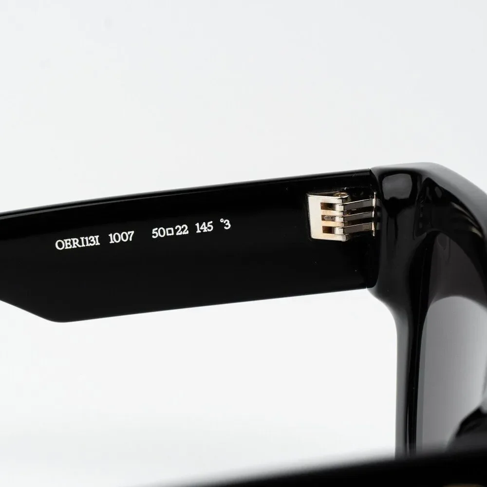 Off-White JACKSON Men Sunglasses Black Grey Square OERI13I JACKSON 1007